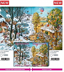 Ryba - Paradise in Winter (1000 stukjes)